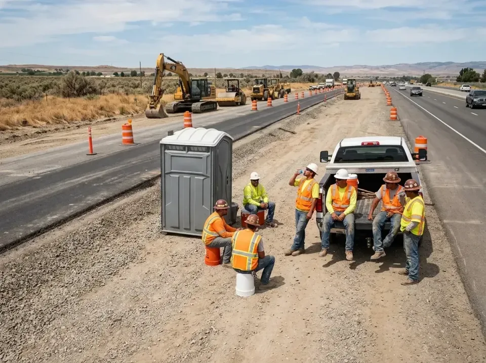 highway-road-construction-crew-007 — frequently asked questions, Porta Potty and Restroom Rentals in Blanding, UT